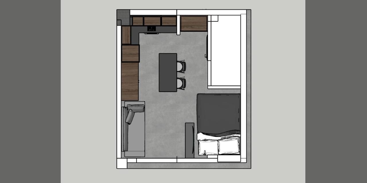 Appartement Stylish Modern Studio, Chalkida Centre, Seaside Extérieur photo